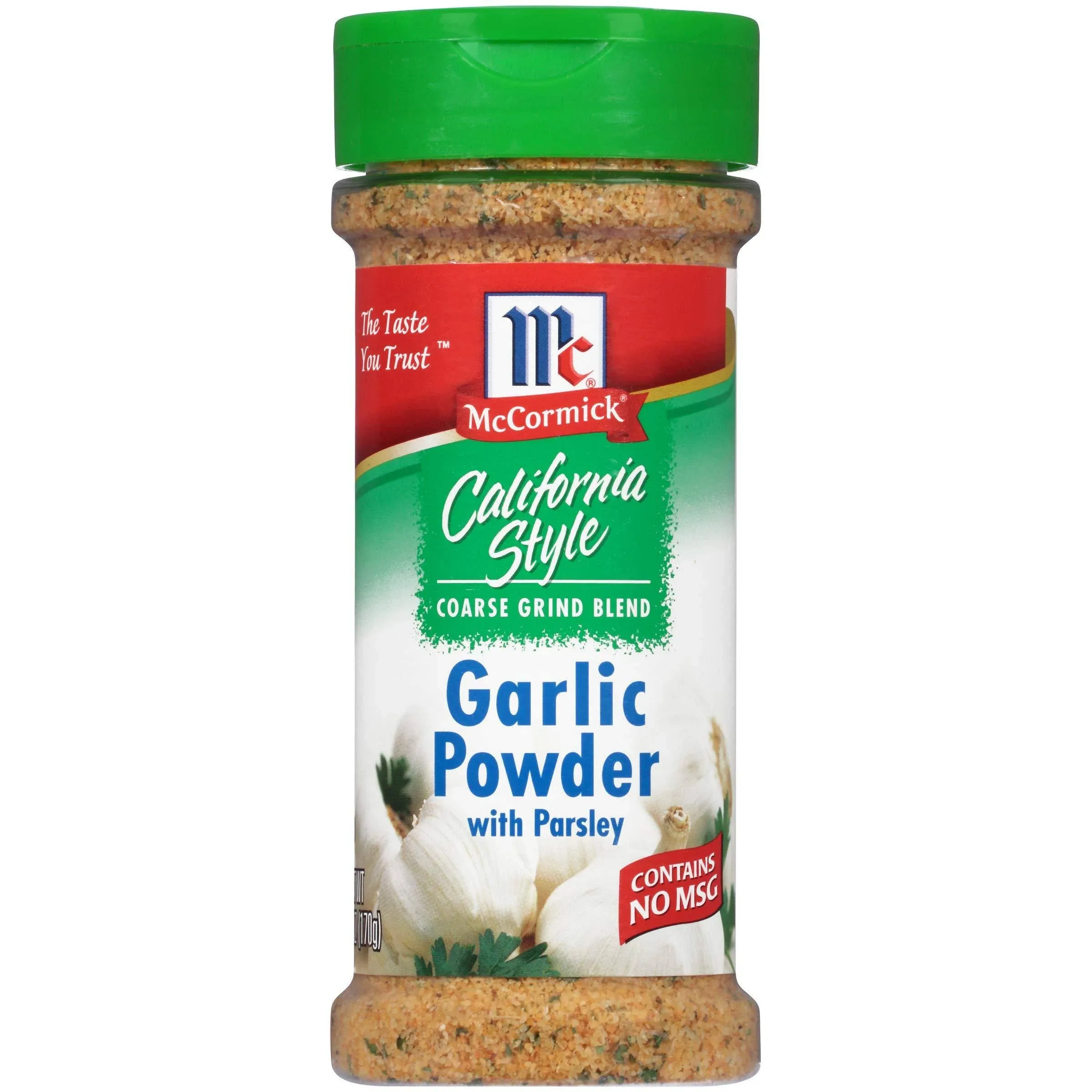 McCormick California Style Garlic Powder with Parsley Coarse Grind Blend - 6 oz