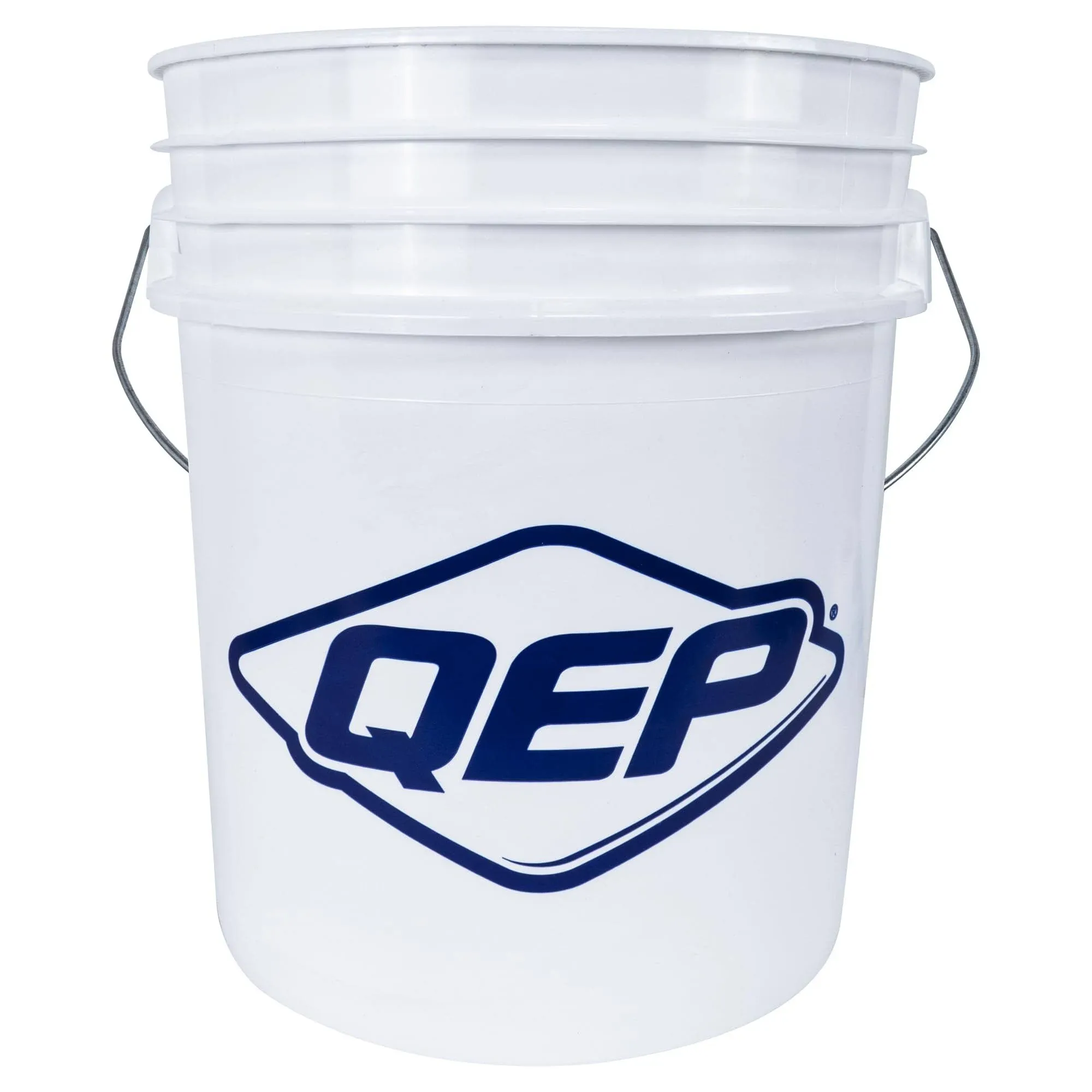 QEP 5 Gallon Mixing Bucket - 90 Mil HDPE, White