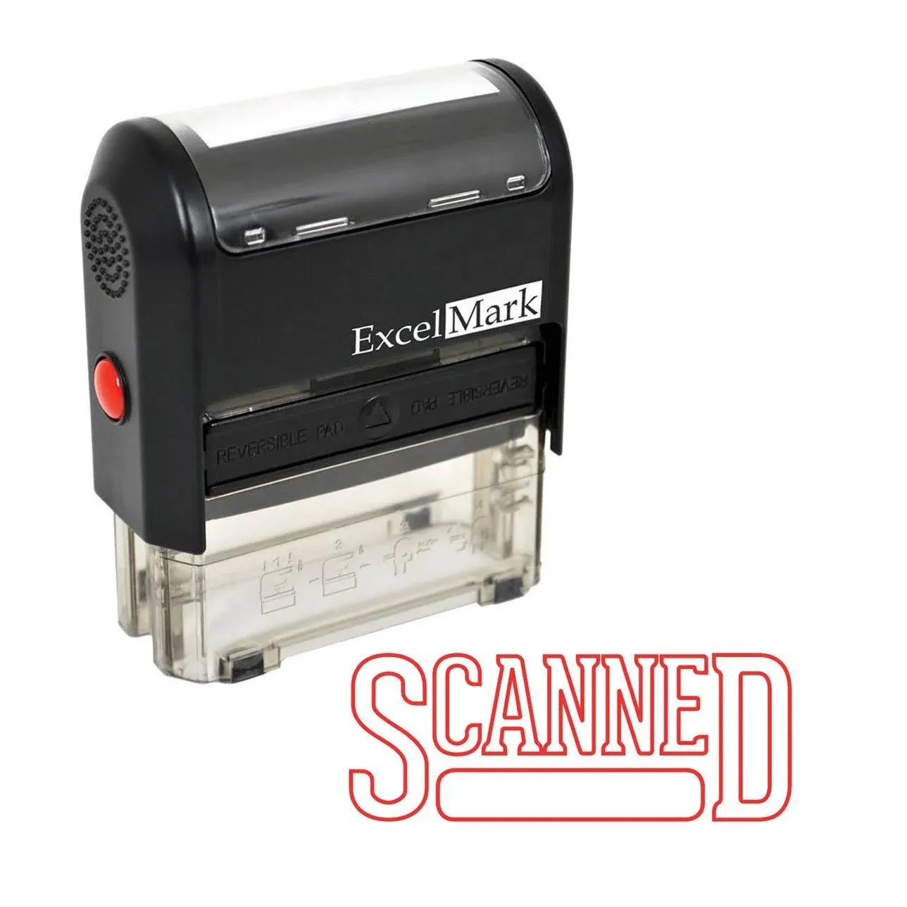 ExcelMark Self Inking Rubber Stamp