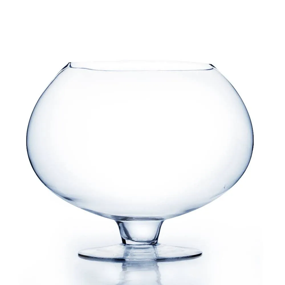 12-Inch Clear Stem Bowl Vase