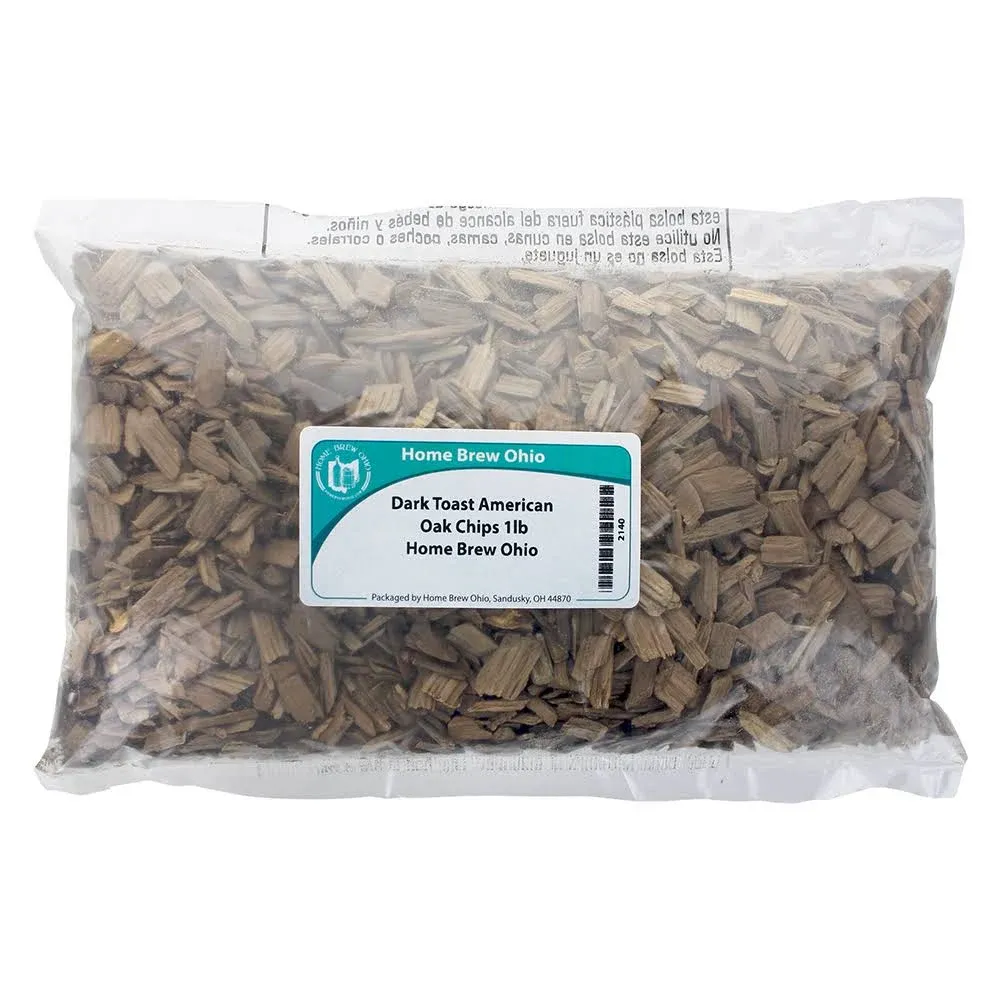 Oak Chips Dark Toast American 1 lb