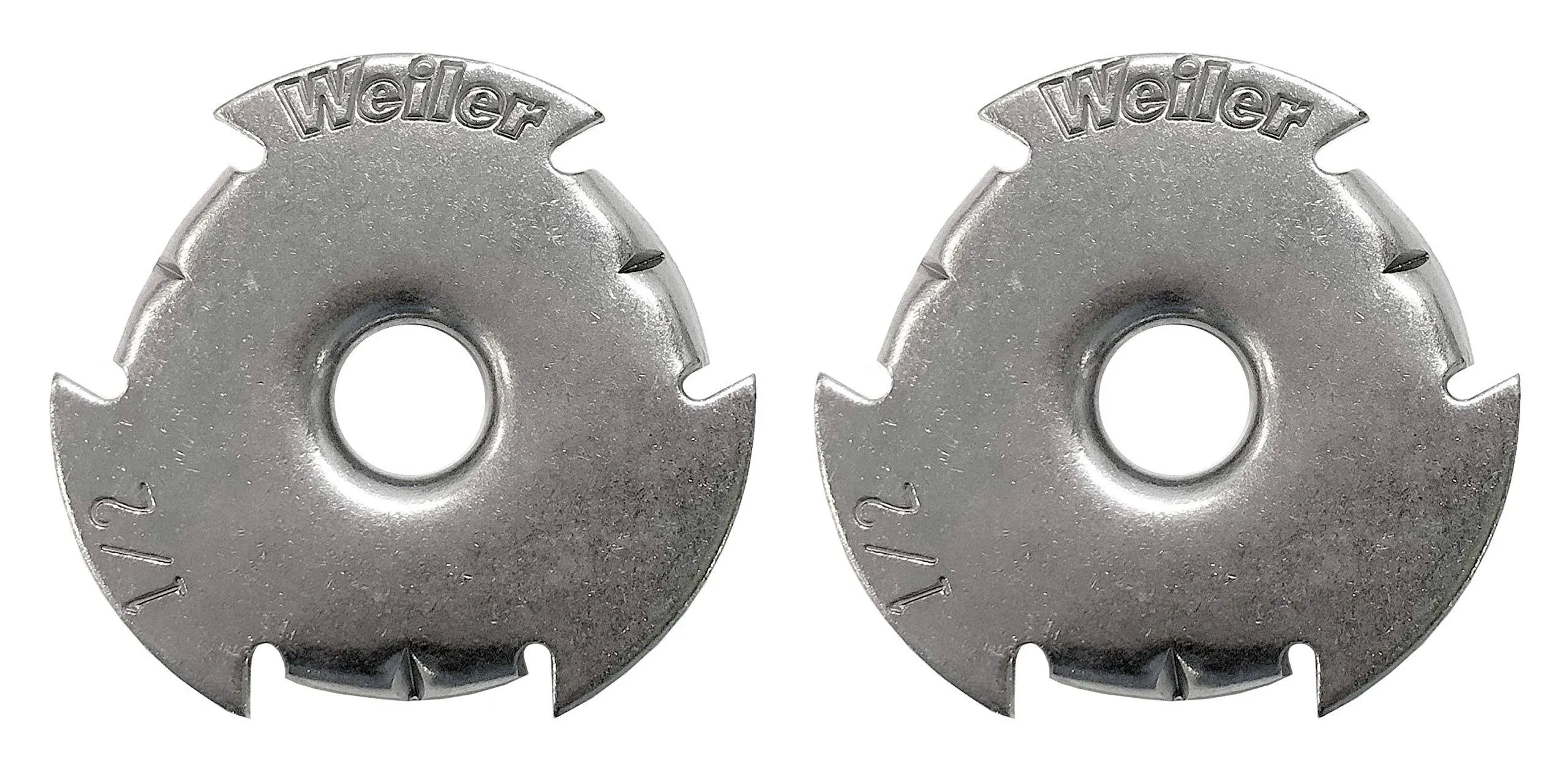 Weiler 03810 Metal Adapters, 2" to 5/8" Arbor Hole, Made in The USA