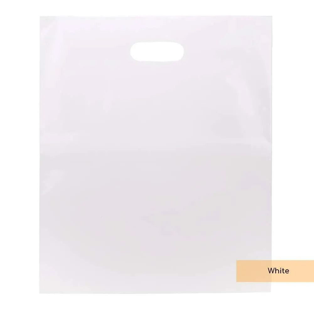 White Handle Bag 15" x 18" 100 pack H1518WT1