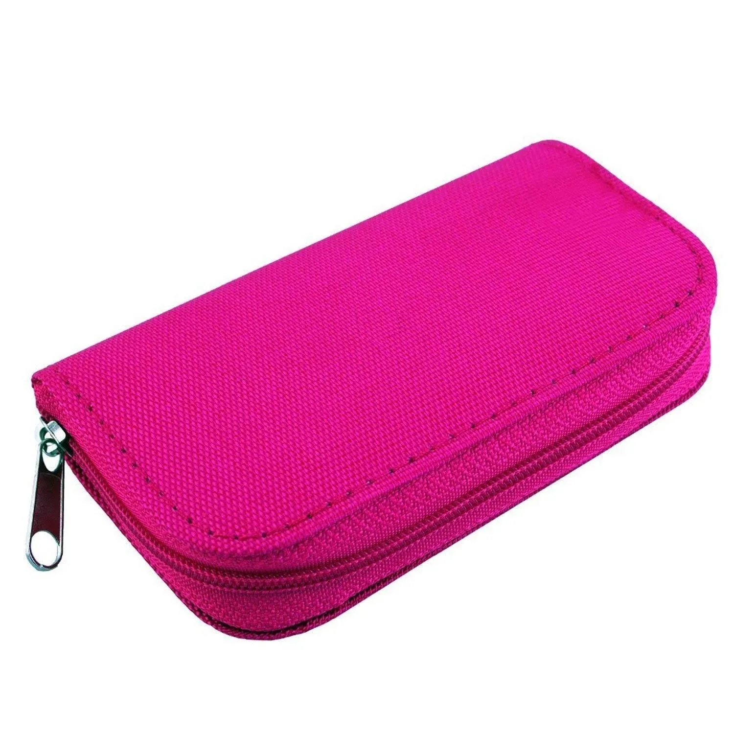 Memory Card Carrying Case - Suitable for SDHC and SD Cards - 8 Pages and 22 Slots ...