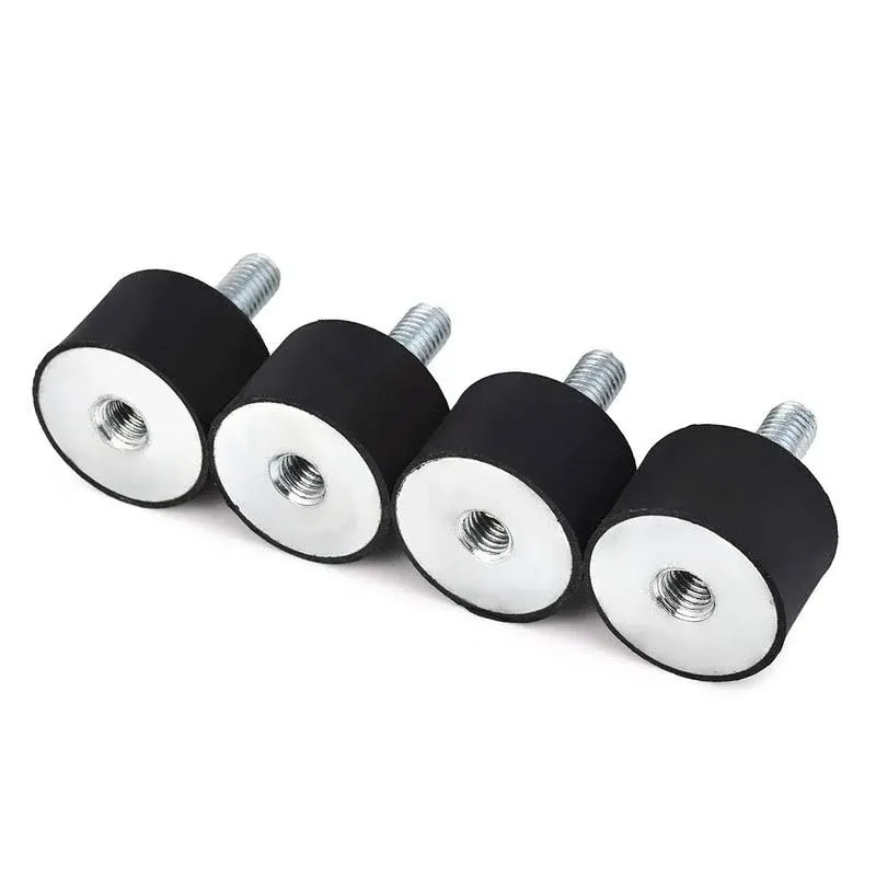 DS. Distinctive Style Rubber Shock Absorber Set of 4 Rubber Isolator Mounts M8 ...