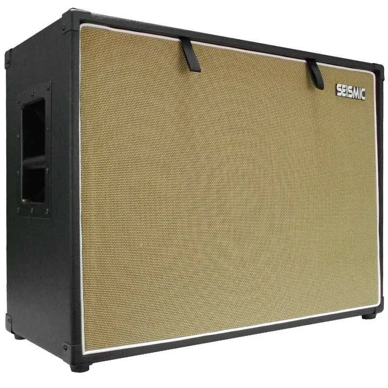 Seismic Audio 212 Guitar Speaker Cabinet Empty 12 inch Cab - 2x12 Tolex Black ...