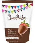 ChocoMaker Milk Chocolate Microwavable Fondue and Fountain Dipping Candy - 2 Pound Bag