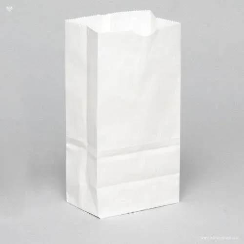 Duro 4 lb. Recycled White Paper Bag 500 per Pack