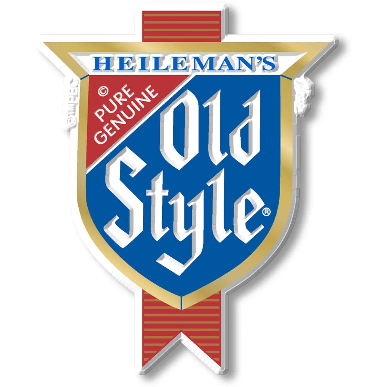 Heileman's Old Style Beer Logo Magnet by Classic Magnets, Collectible Gifts Made ...