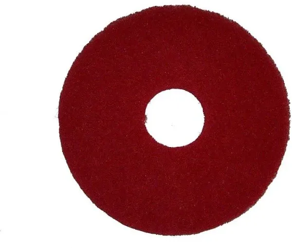 Oreck Commercial - 437.055 437055 Polish Orbiter Pad, 12" Diameter, For ORB550MC Orbiter Floor Machine, Red