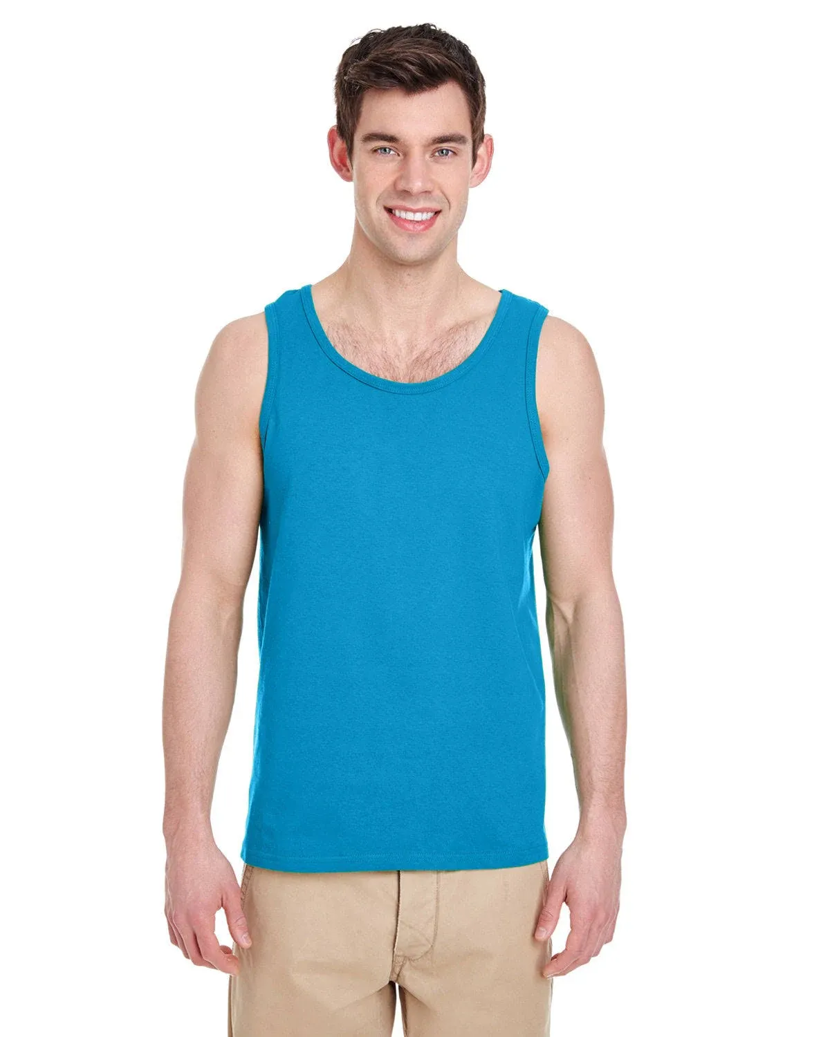 Gildan Heavy Cotton Tank Top - Royal - XL