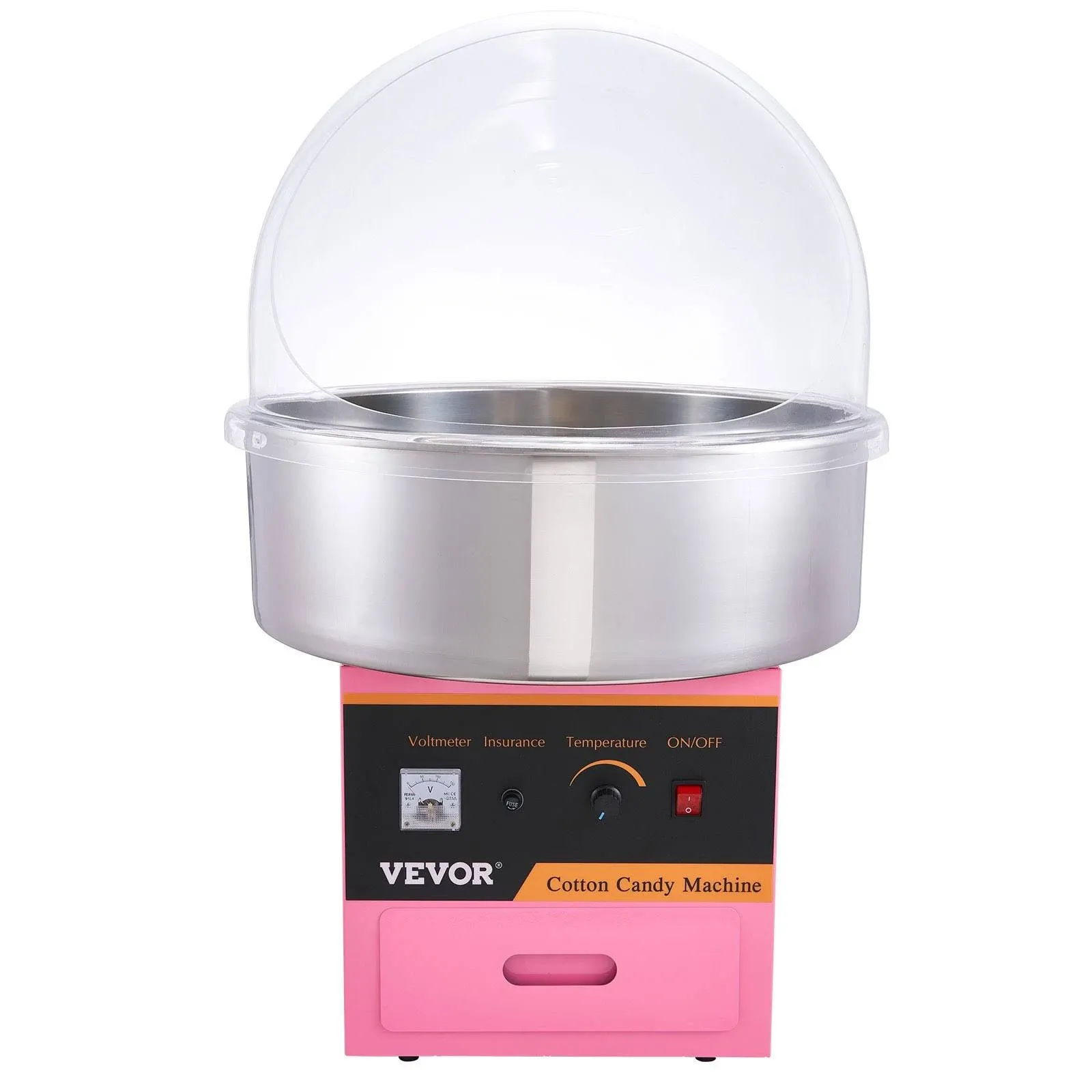 VEVOR Electric Cotton Candy Machine 1000W Candy Floss Maker - Commercial Cotton ...