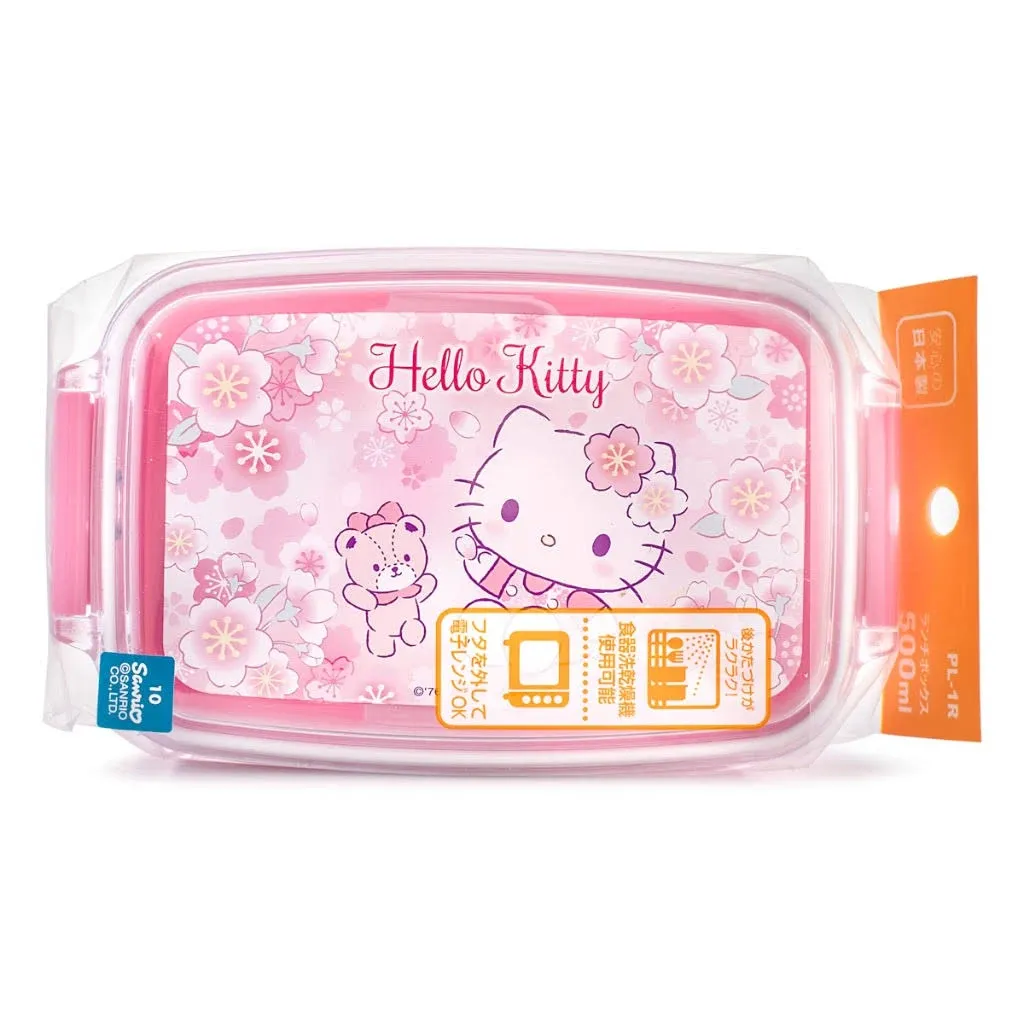 Hello Kitty Sakura PL-1R Lunch Box (With Partition)