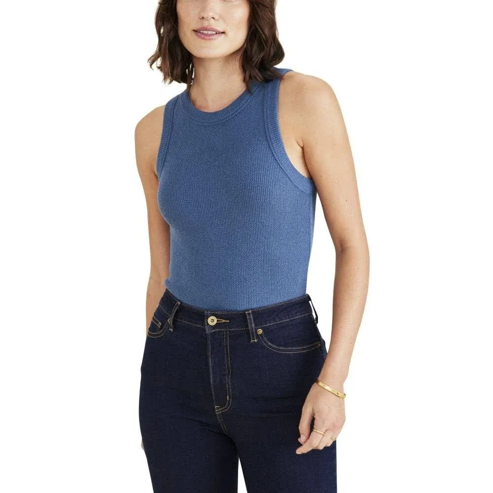 Dockers Knit Tank - Slim Fit - Women's - Blue S