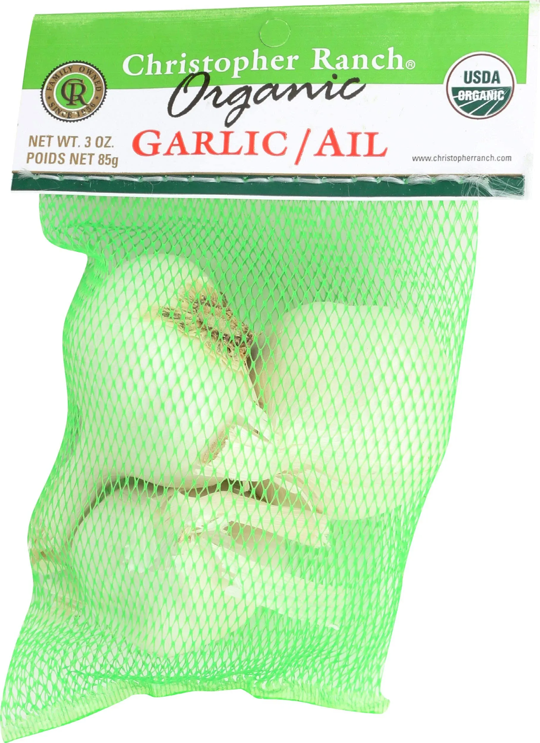 Christopher Organic Ranch Garlic Bag