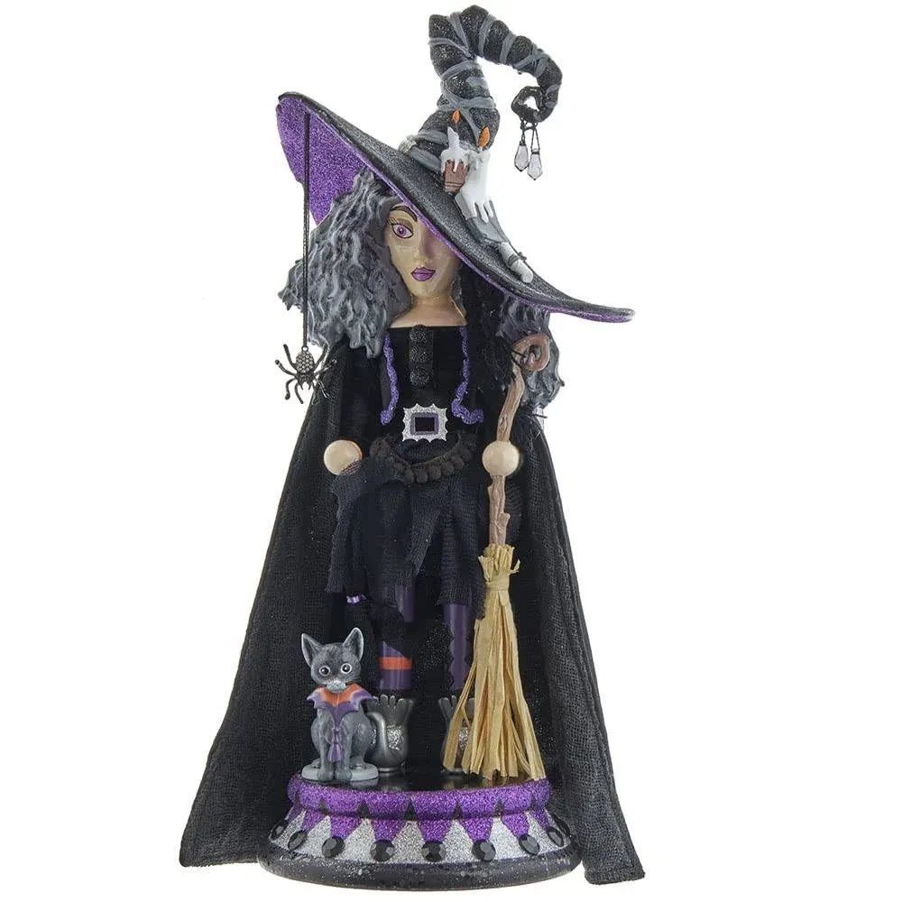 Hollywood Nutcrackers Hollywood Witch Nutcracker, 17-Inch, Black