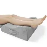 Leg Elevation Pillow, Memory Foam Leg Elevating Support Wedge Pillow for Sleepin