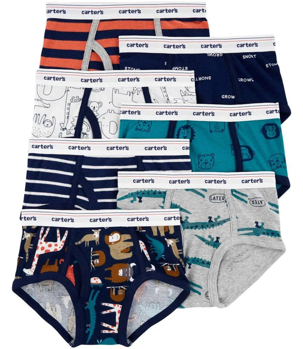 Carter's Little Boys' 7-Pack Cotton Briefs (Toddler/Kid)