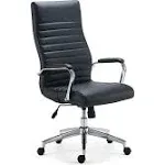 Staples Bentura Bonded Leather Managers Chair - Black