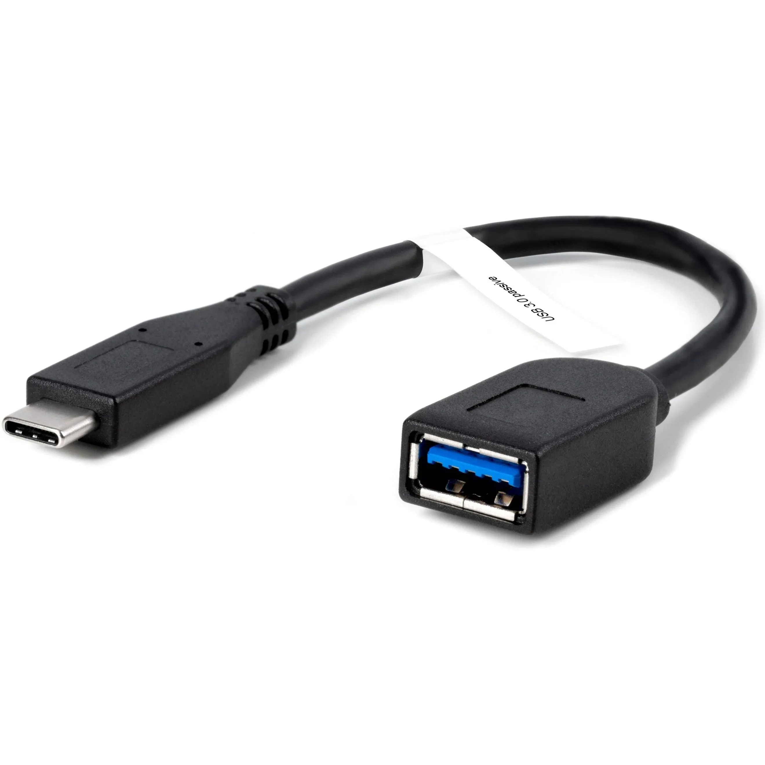 Plugable USB Type-A Female to USB Type-C Male Passive Adapter Cable (6")