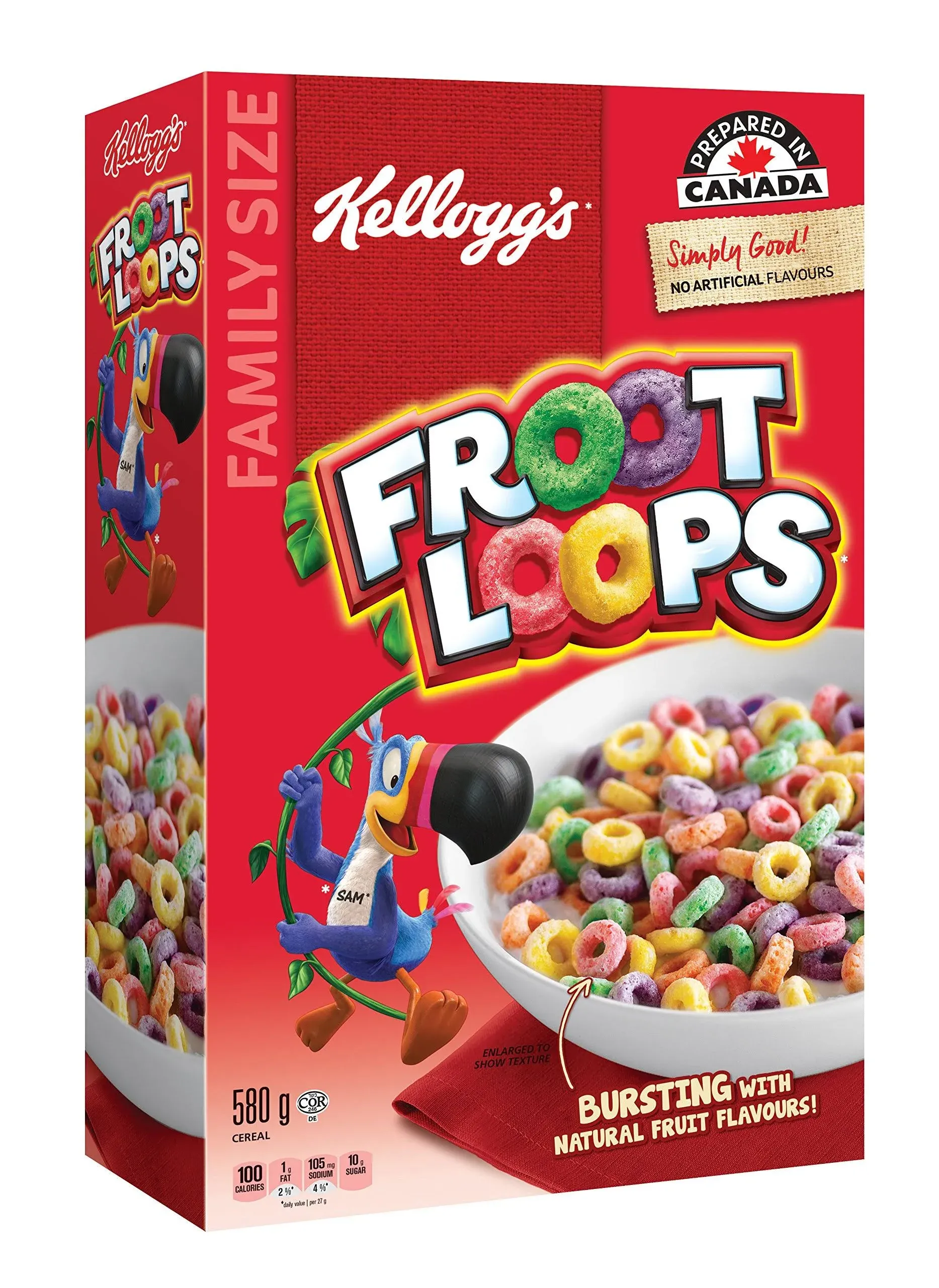 Kellogg Froot Loops Cereal