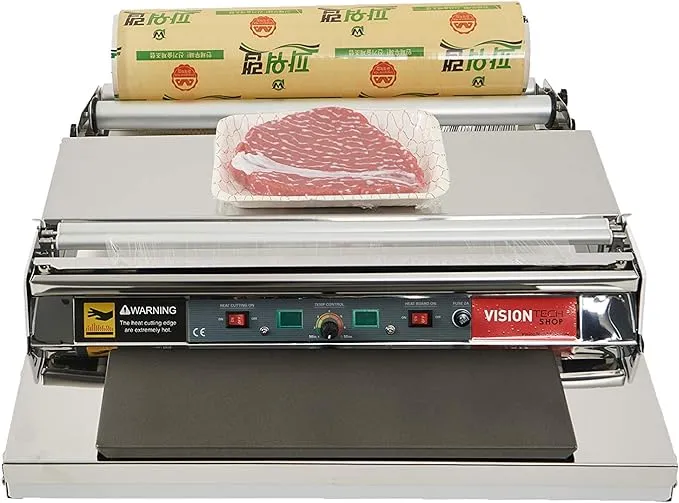 VTH-500, 20 Inch / 500 mm Hand Wrapping Machine Film Wrapper for Food Packagi...