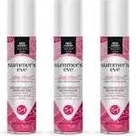 Summer's Eve Feminine Deodorant Freshening Spray, Sheer Floral, 2 fl oz, 3 Pack