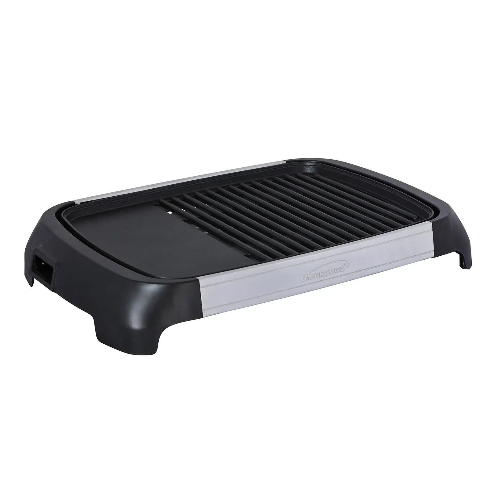 Brentwood 1200 W Electric Indoor Grill & Griddle, Black/Silver