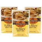 Southeastern Mills Roast Turkey Gravy Mix 3 oz. Packets (3 Pack)