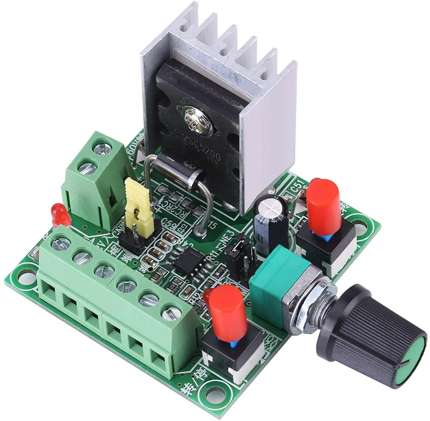 Stepper Motor Controller PWM Pulse Signal Generator Speed Regulator Board PWM ...