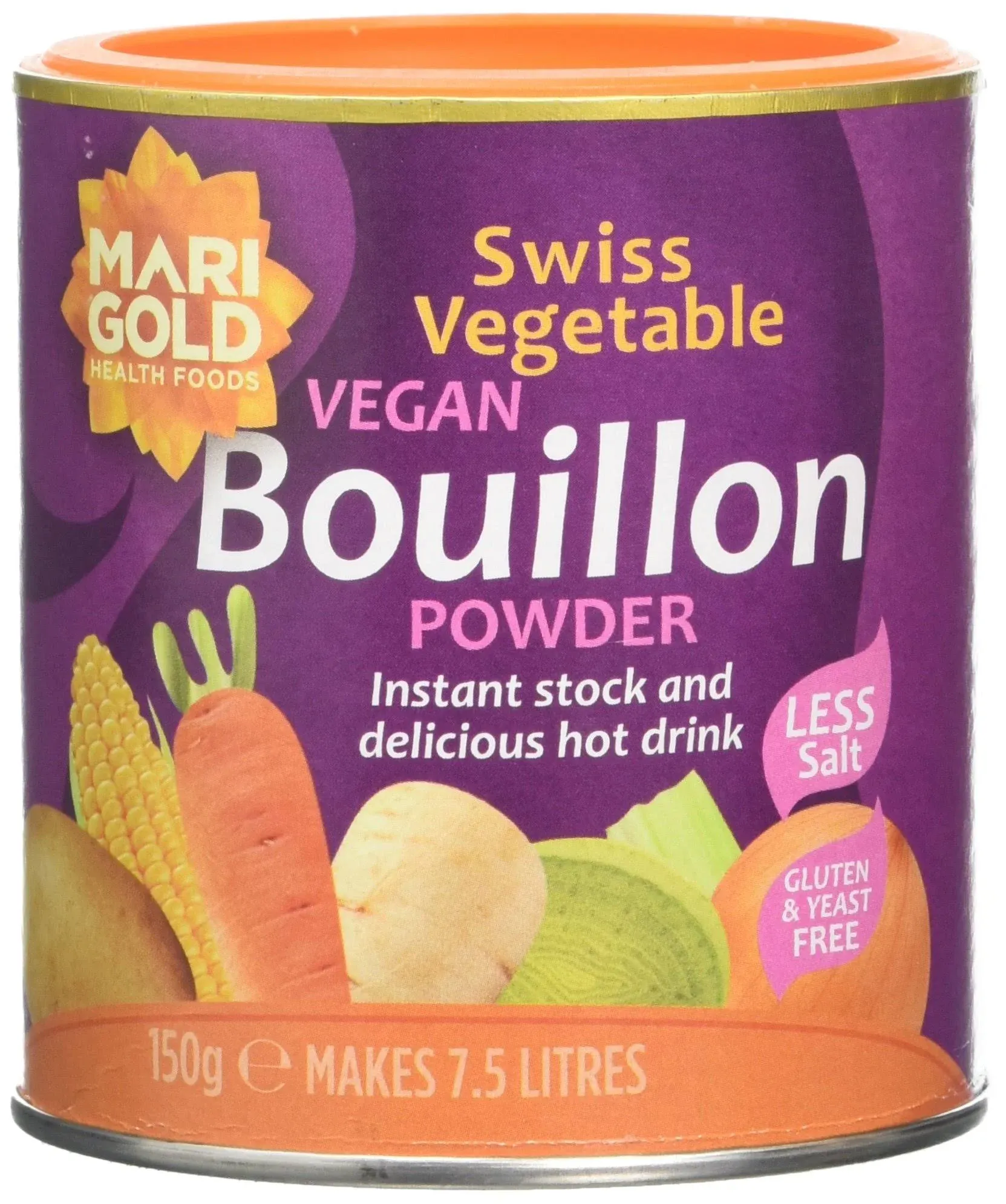 Marigold Swiss Vegetable Vegan Bouillon Powder 150g