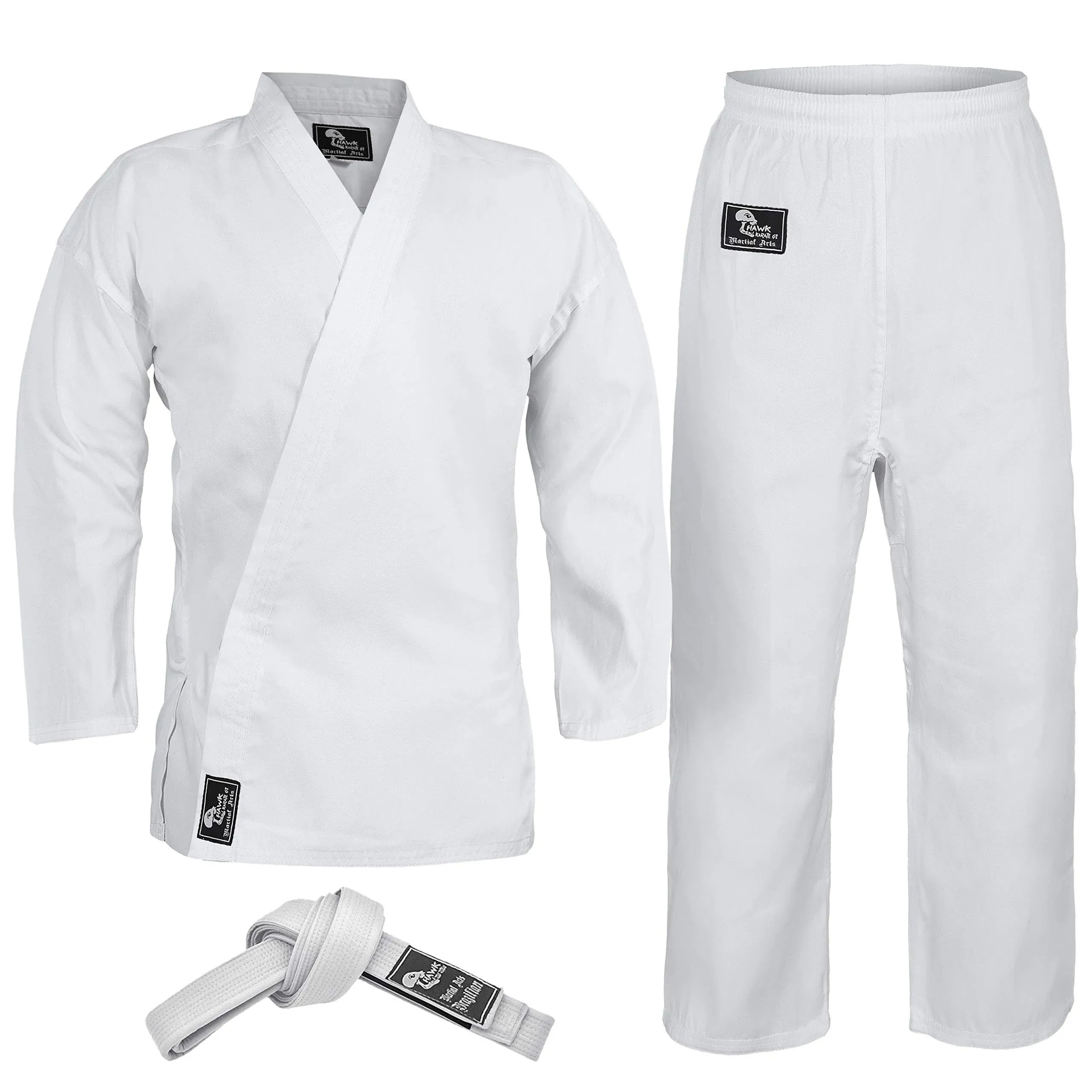 Hawk Sports Karate Uniform for Kids & Adults Lightweight Student Karate Gi ...