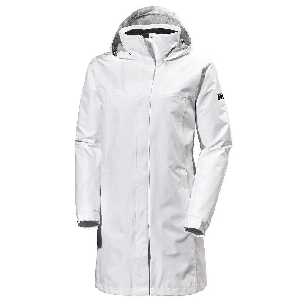 Helly-Hansen Womens Aden Waterproof Breathable Hooded Long Rain Jacket