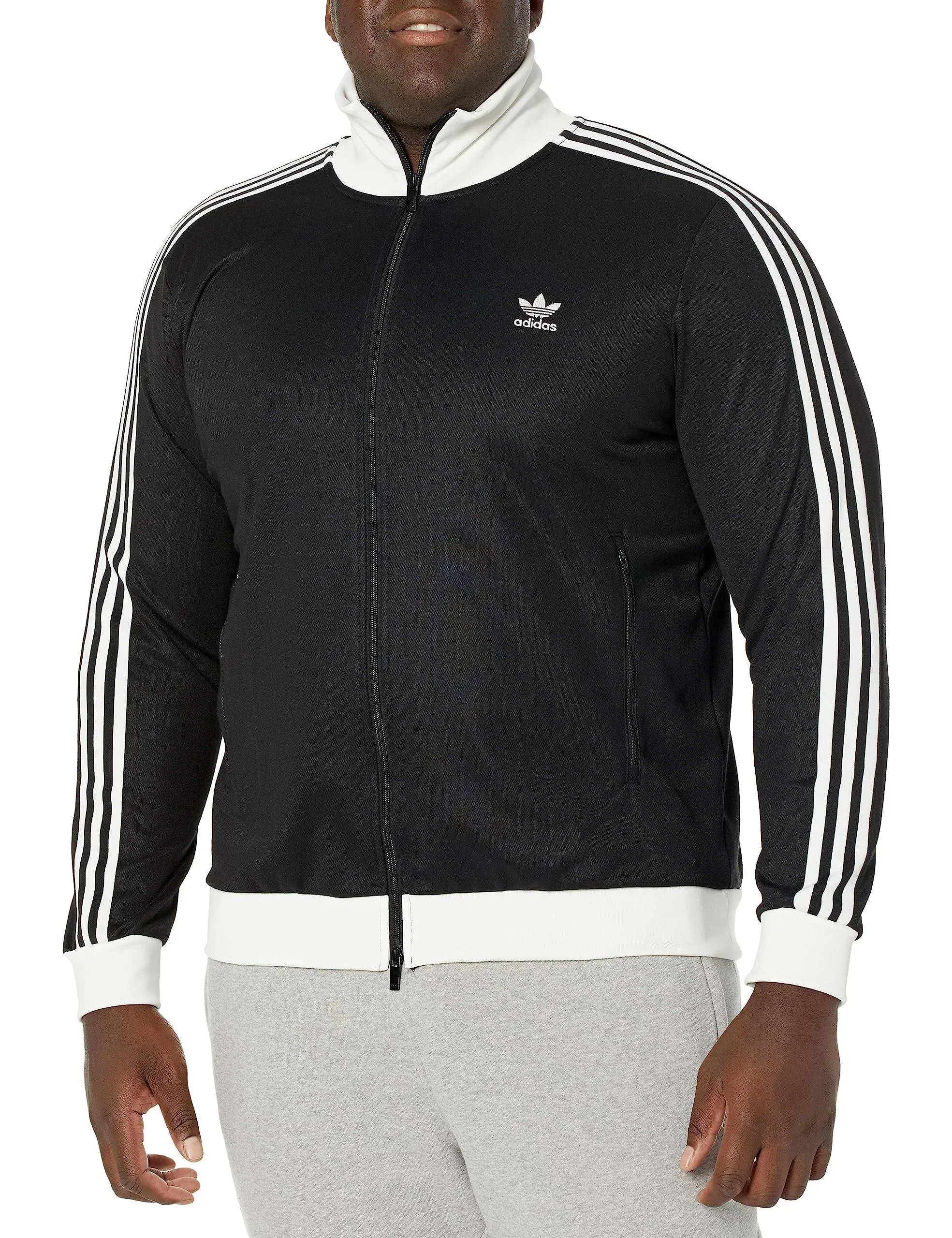 adidas Originals Men's Black Adicolor Classics Beckenbauer Track Jacket