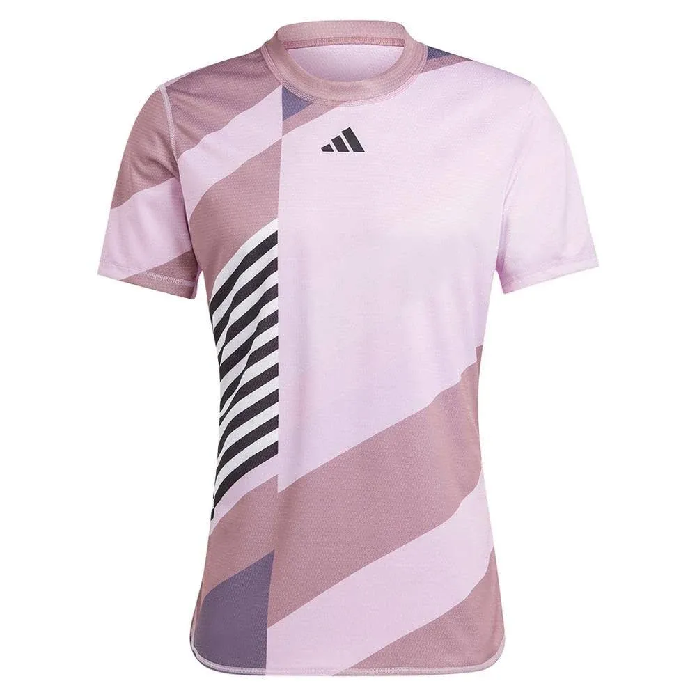 Adidas Freelift Reversible Pro Tee (M) (Bliss Lilac) Size: M