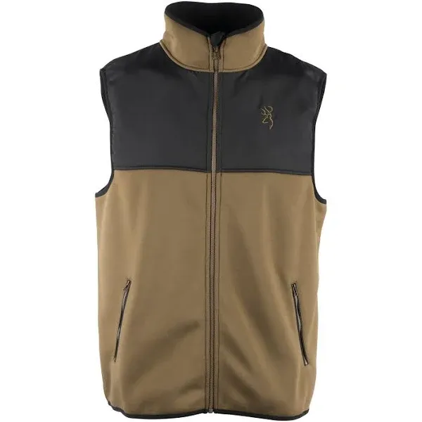 Browning Men's Maverick, Performance Color Blocked Softshell Vest