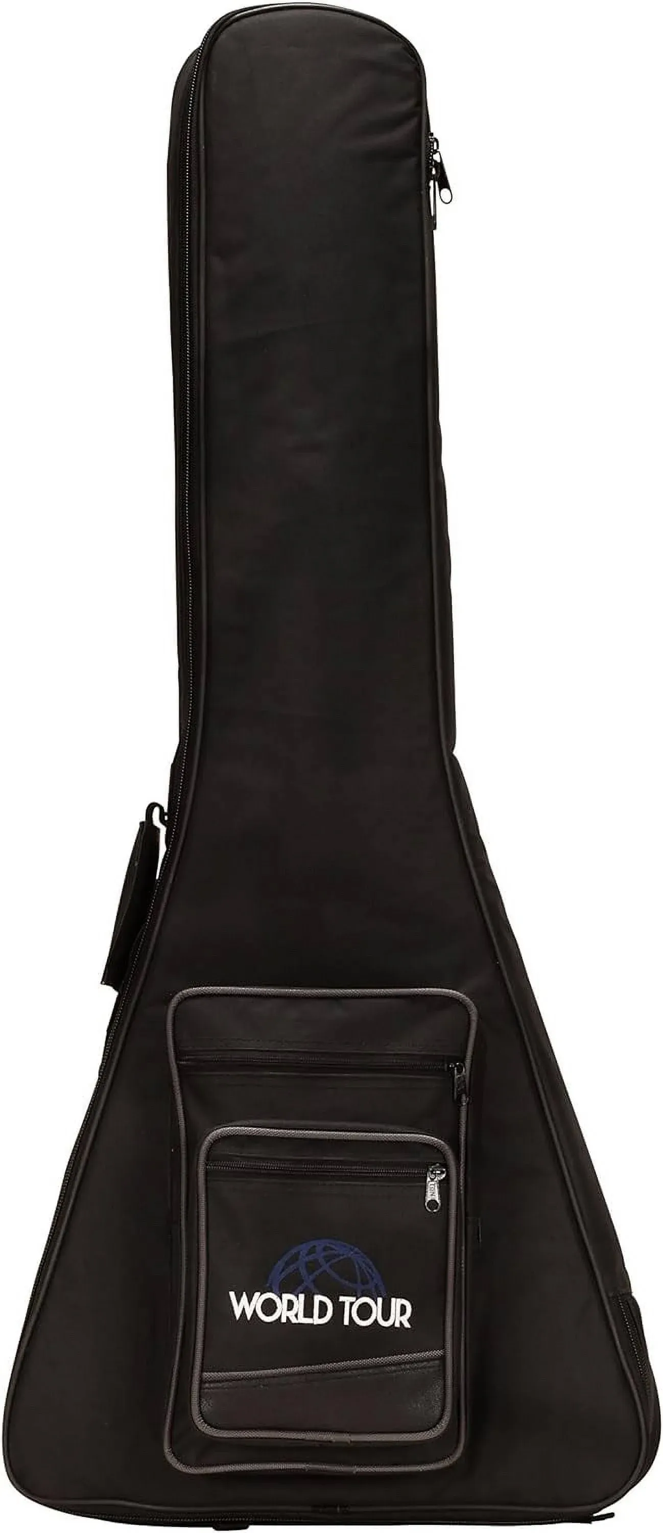 World Tour Deluxe 20mm Flying V Guitar Gig Bag