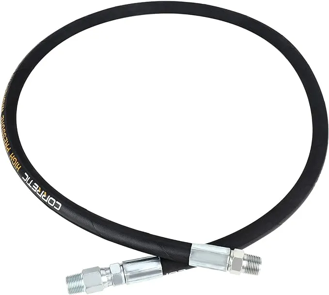 Pressure Washer Whip Hose 4 Ft X 3/8 Inch Hose Reel Connector Hose For Pressure 