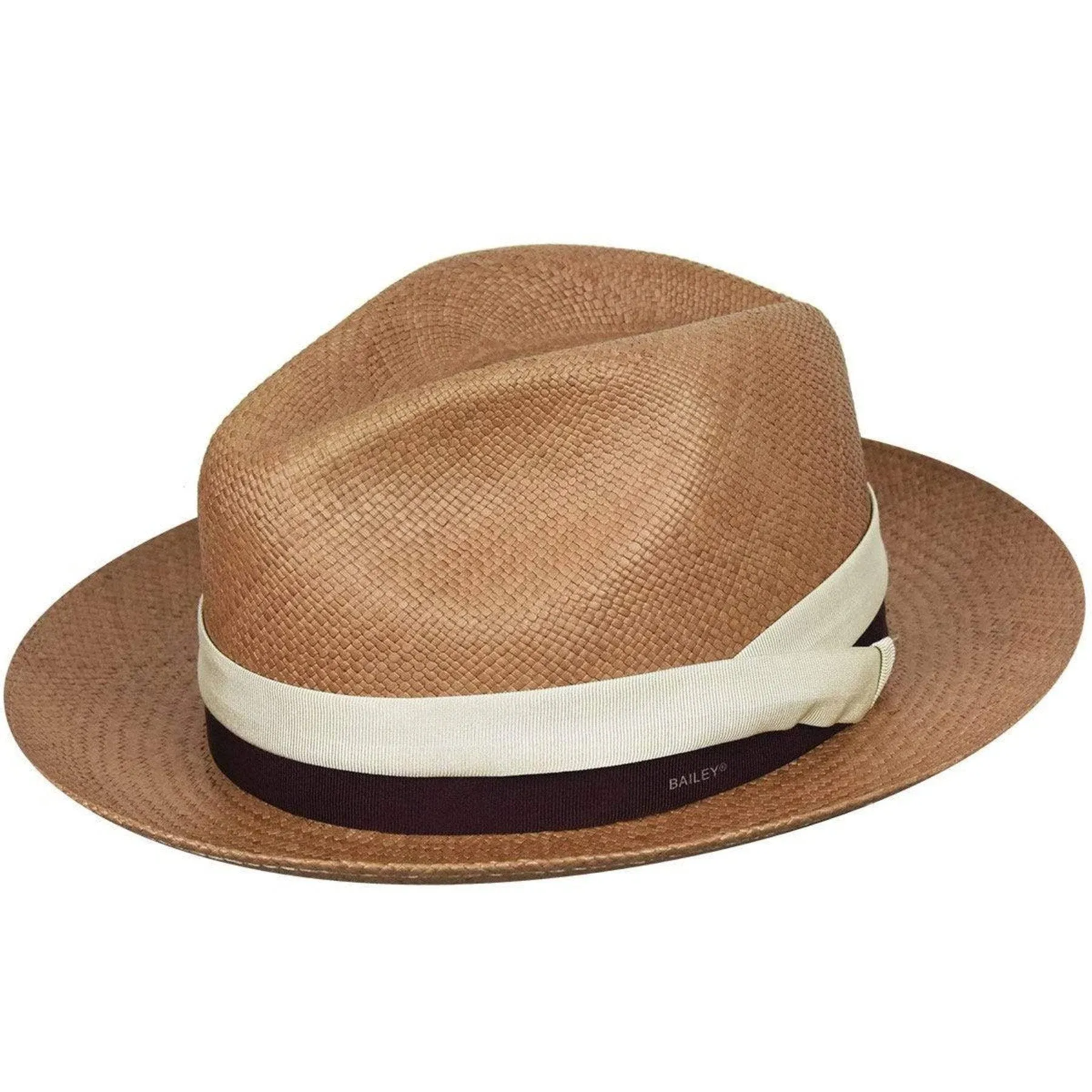 Bailey 1922 Cuban Panama Fedora - Amber/M