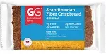 GG Scandinavian Bran Fiber Crispbread All Natural ORIGINAL Crackers 5 Packages