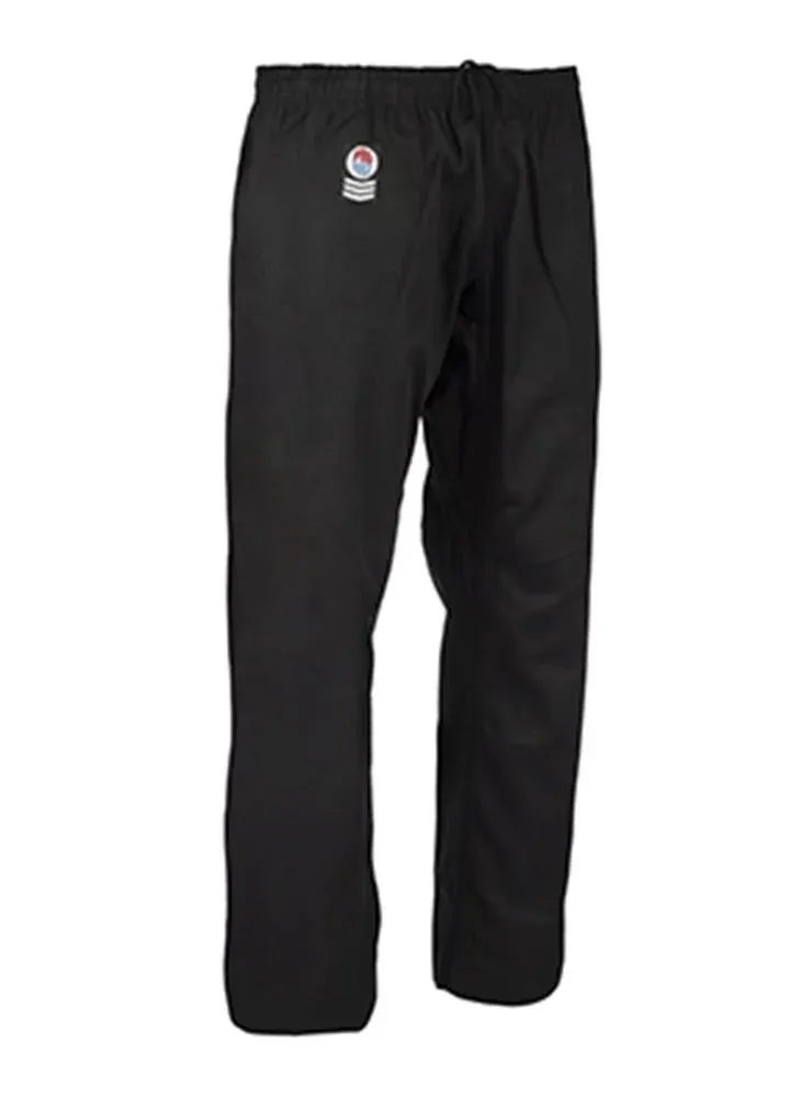 ProForce Gladiator 8oz Combat Karate Pants - Black - Size 2