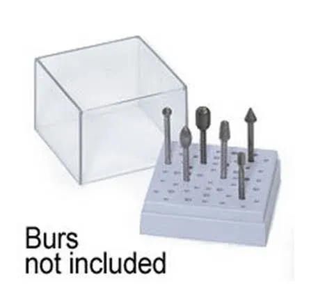 Zona Tools 37890 Square Bur Holder w/Cover