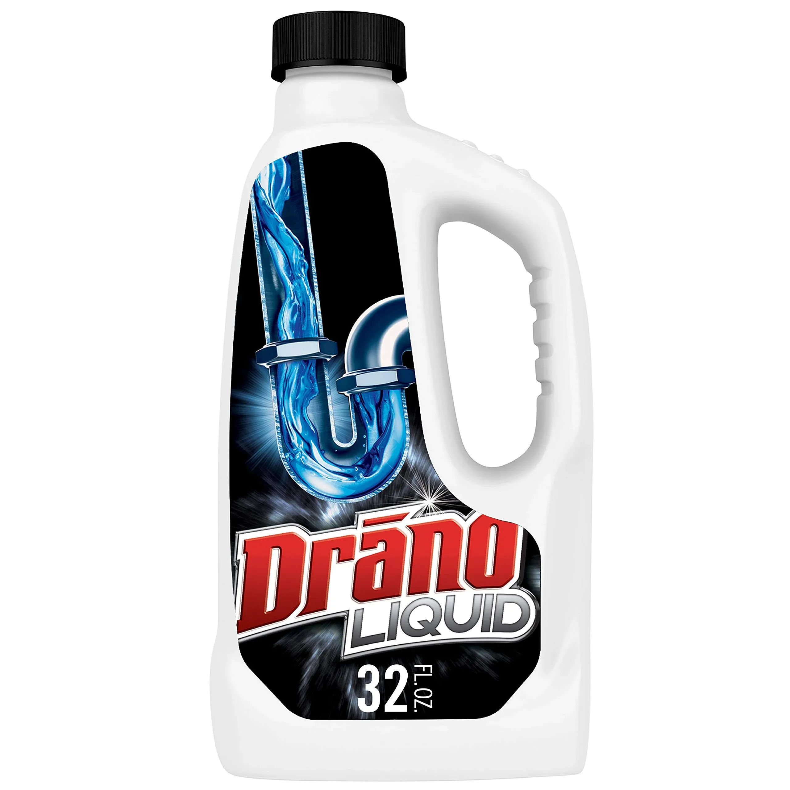 Drano Liquid Clog Remover, 32.0 Fluid Ounce, 12 Count