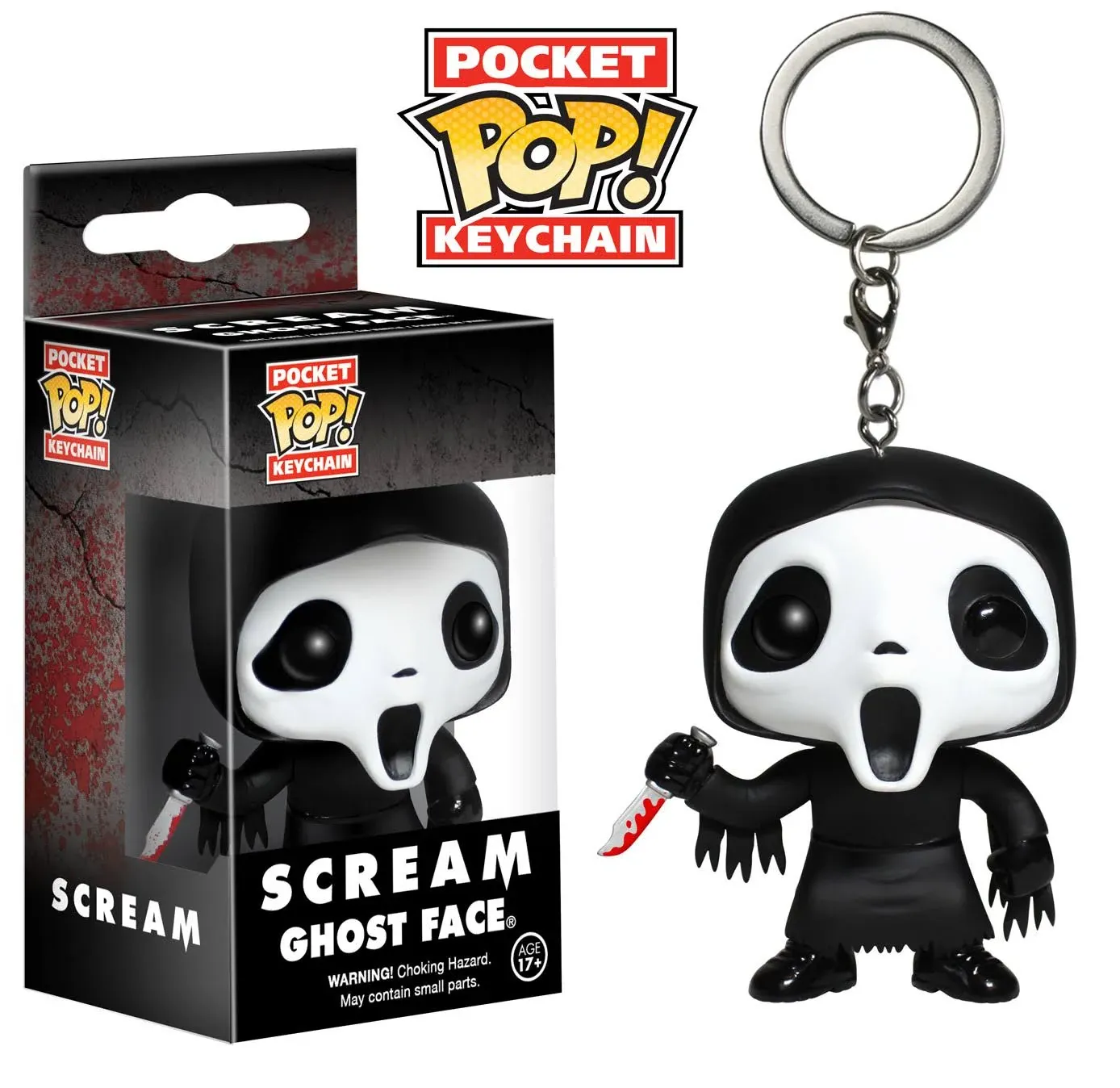 Funko Ghostface Pocket Pop! Keychain – Scream