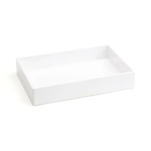 Poppin Medium Accessory Tray - White