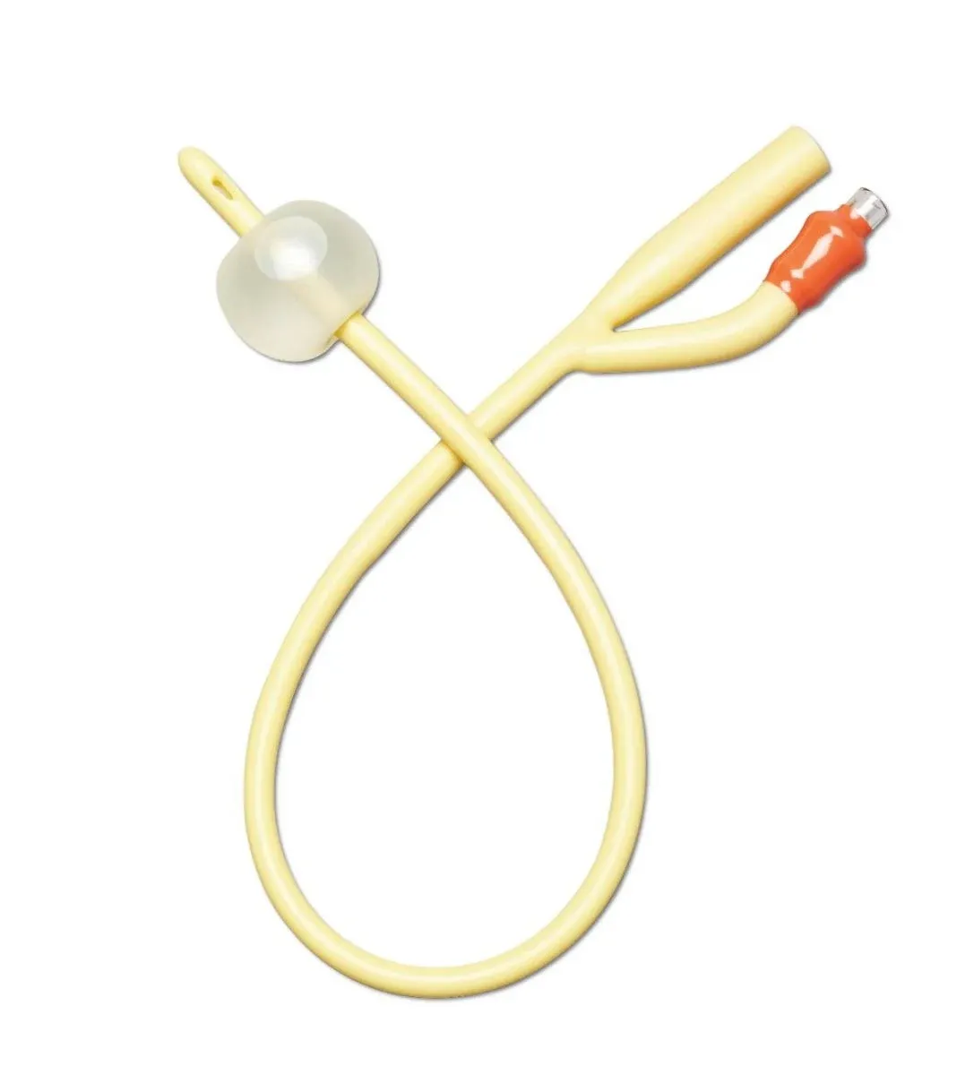 Medline Two-Way Silicone-Elastomer Coated Latex Foley Catheter - 10cc Balloon Capacity,20FR,Each,DYND11760H