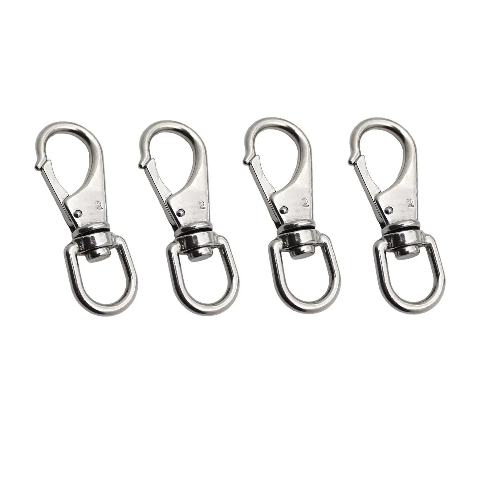 Swivel Eye Bolt Snap Hook – Stainless Steel Eye Snap Hooks Heavy Duty Spring ...