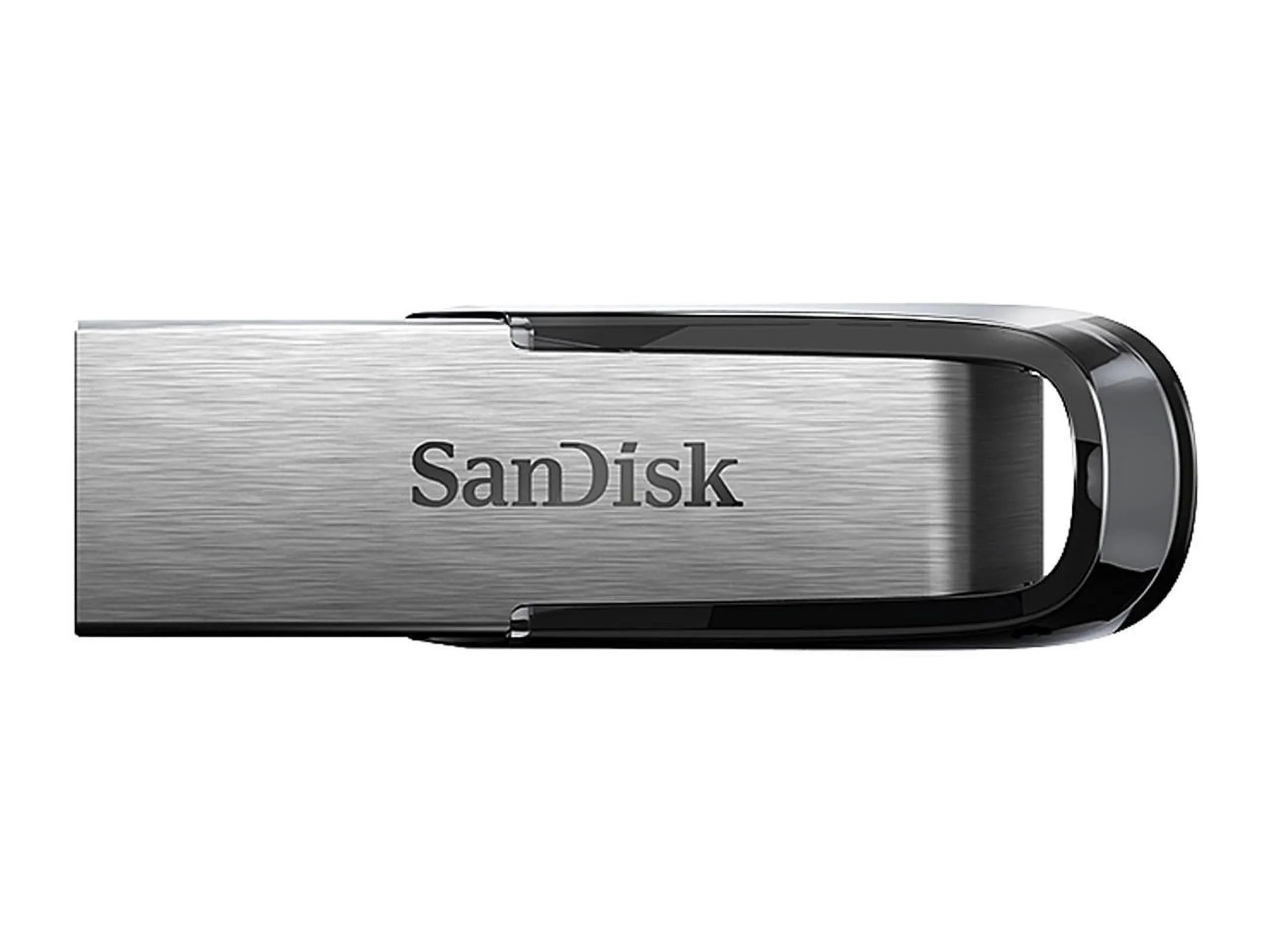 SanDisk 128GB Ultra Flair USB 3.0 Flash Drive - SDCZ73-128G-G46, black