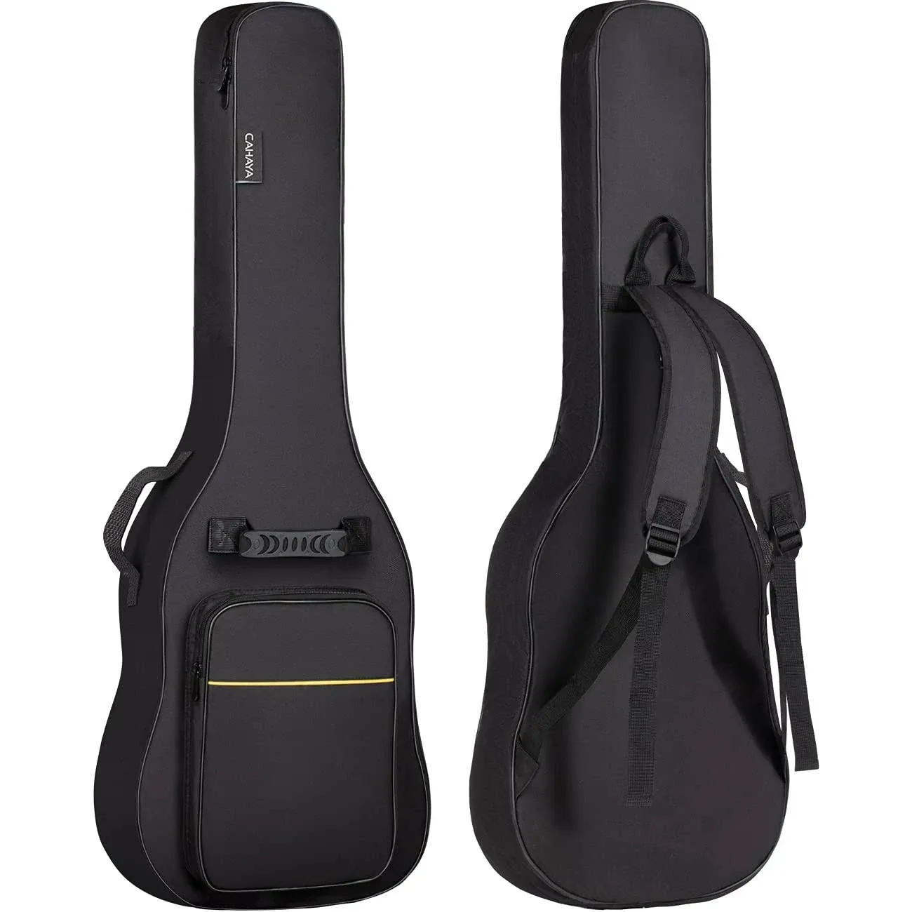 Electric Guitar Bag Gig Bag 6mm Padding Backpack Padded Soft Guitar Case Blac...