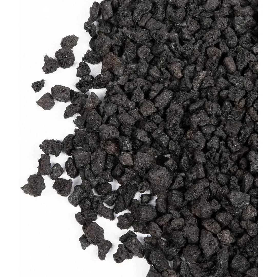 GASPRO 2.5lbs Lava Rocks for Plants, 1/5 Inch Pea Gravel for Succulent, Pots Indoor, Terrarium, Cactus, Bamboo, Bonsai Tree, Top-Dressing, Mixed Color Volcanic Rocks, Good Drainage